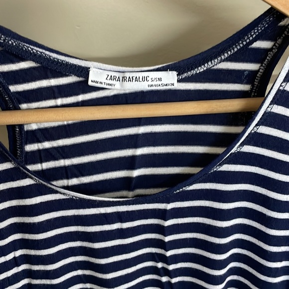 ZARA Trafaluc Collection striped sleeveless soft top. Size S - Picture 4 of 6